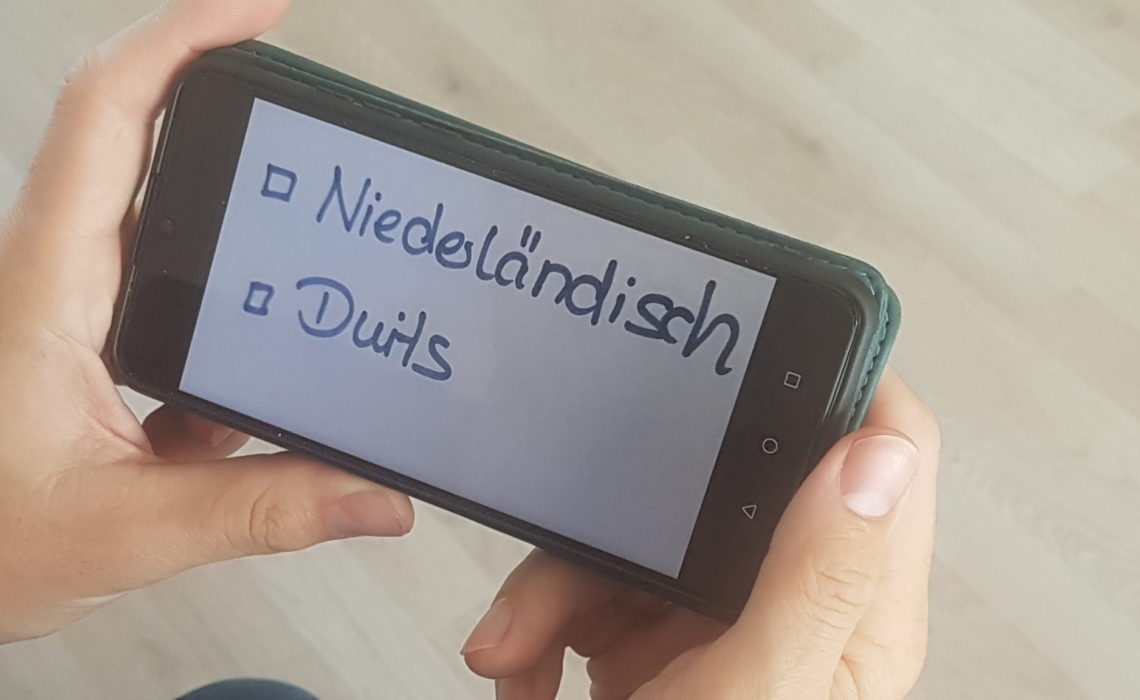 Niederländisch Duits Smartphone