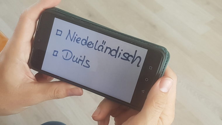 Niederländisch Duits Smartphone