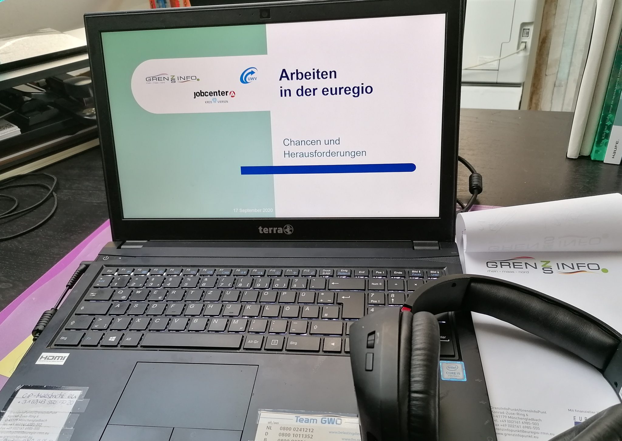 Arbeiten im Nachbarland: SGA gibt online Antworten - SGA Venlo